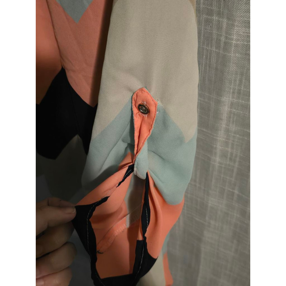 Women's rue21 Blouse‎ Size XL Multi-color chevron